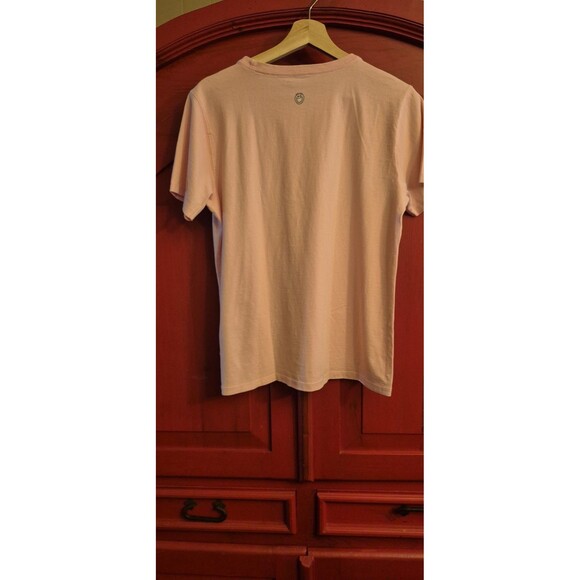 Life Is Good Size Womans Medium Hilton Head Pink Tee Shirt Golf Girl EUC - Picture 4 of 4